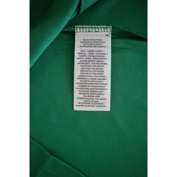 RLX Ralph Lauren Women Sz S Cruise Green Tailored Fit Sleeveless Pique Shirt - Picture 6 of 9